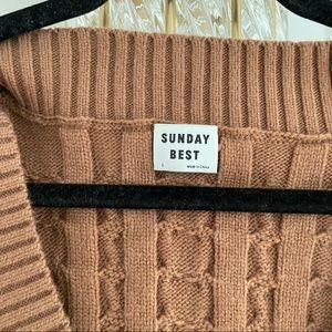 Sunday Best Aritzia Sweater Vest